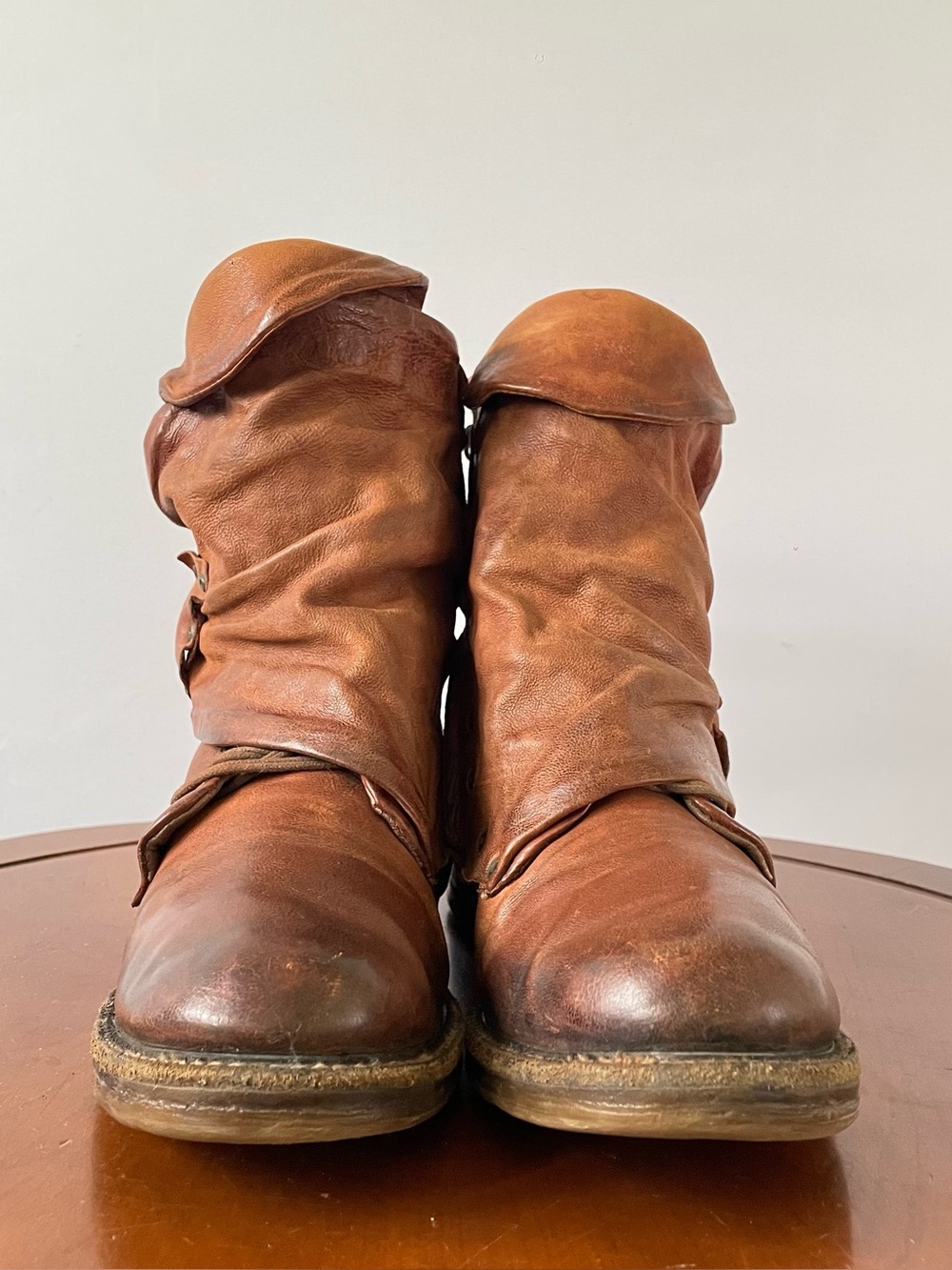A.S. 98 Emerson women's brown leather biker boots | EU 40 - Picture 2 of 9